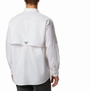 Columbia PFG Bonehead™ Långärmad Tröja Herr Vita (PLMQA6903)